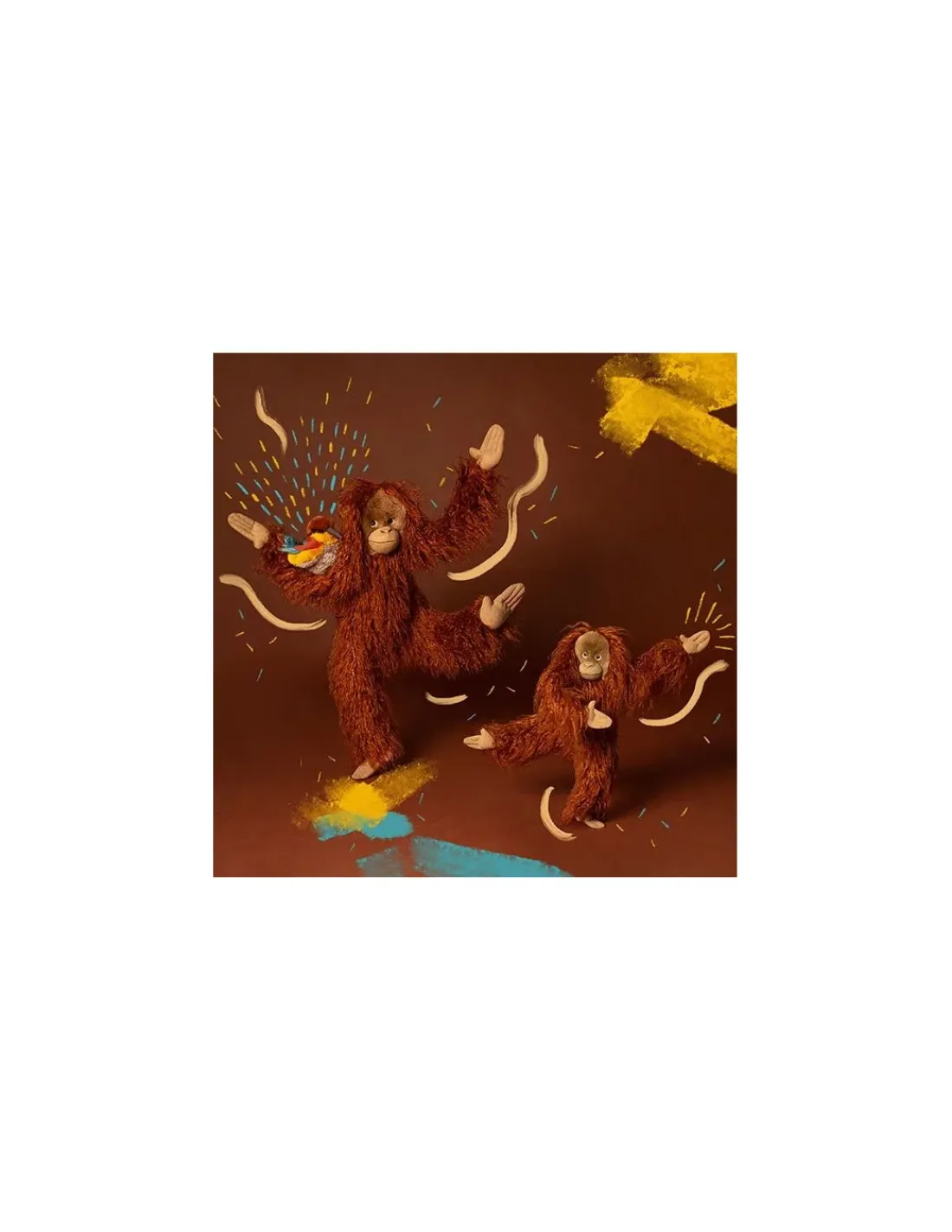 Moulin Roty Grand orang-outan Tout autour du monde -