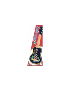 Enfant Djeco Guitare 6 cordes métalliques Animambo -