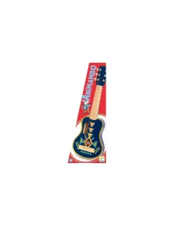 Enfant Djeco Guitare 6 cordes métalliques Animambo -