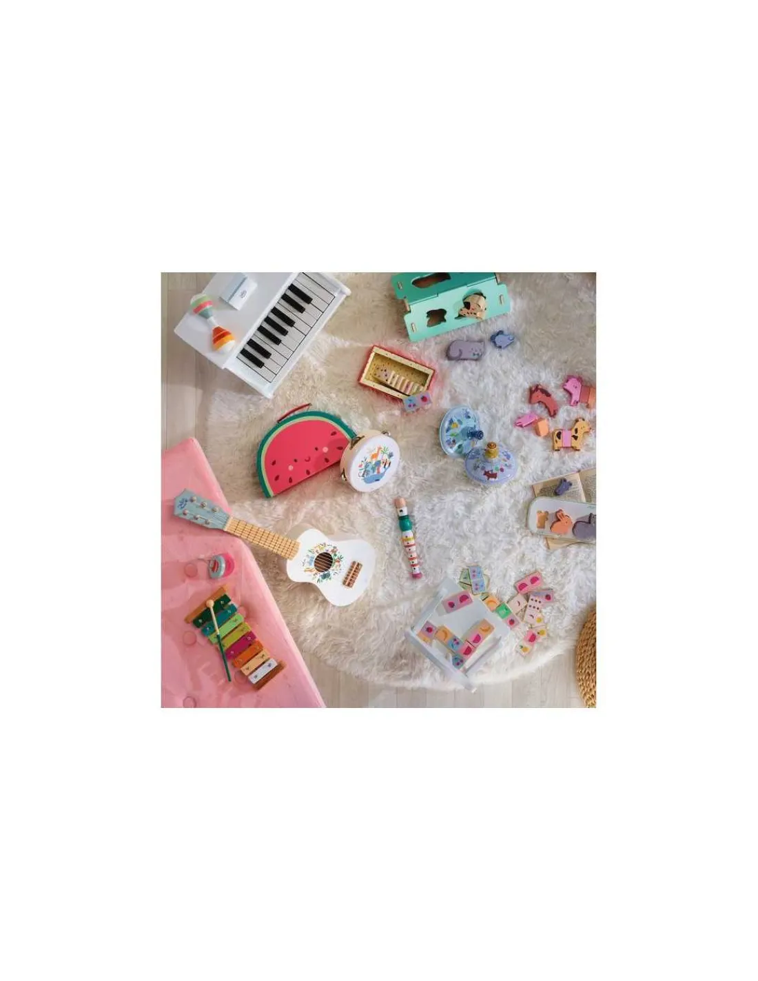 Vilac Guitare les animaux du monde Sarah Betz -