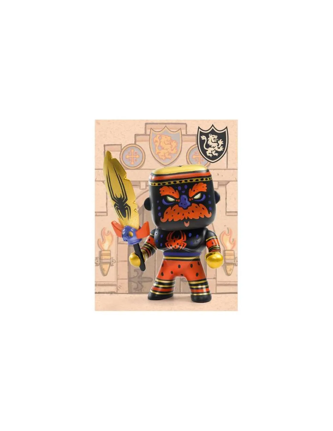 Djeco Hipster spider figurine pirate Arty Toys -