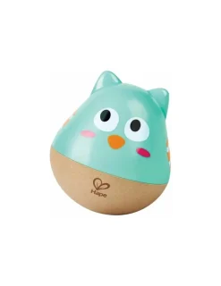 Hape Toys Hochet chouette culbuto musical - Hape