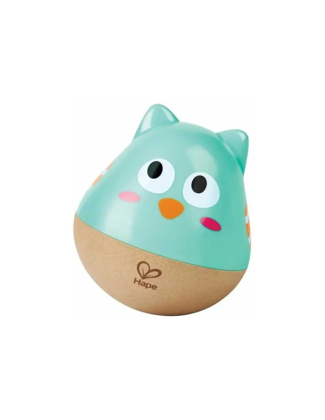 Hape Toys Hochet chouette culbuto musical - Hape