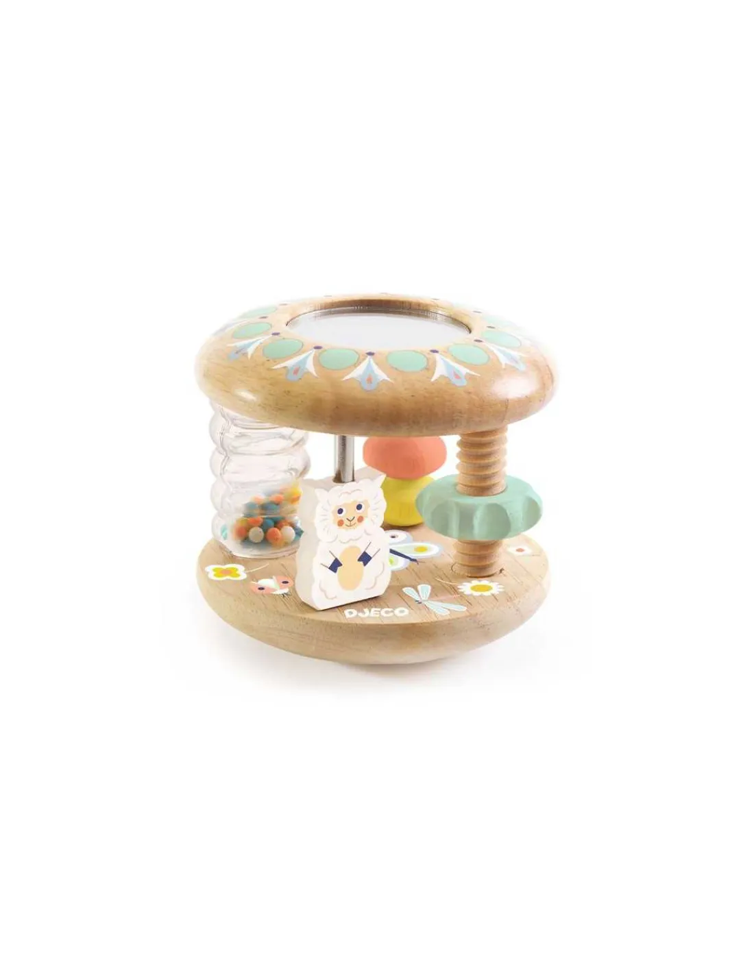 Djeco Hochet en bois BabyTutti -