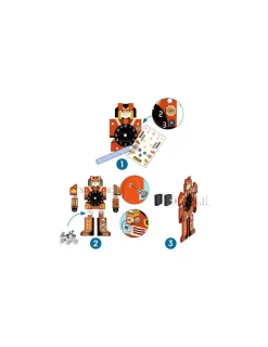 Djeco Horloge à créer Robotime - Do it Yourself -