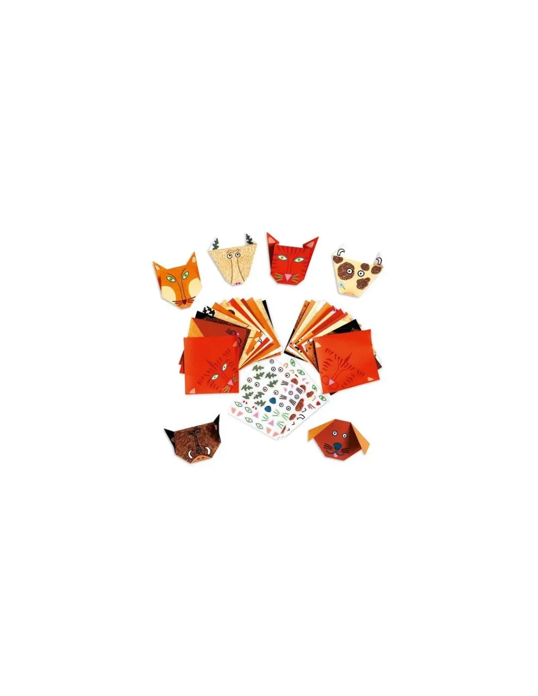 Djeco Initiation à l'origami animaux -