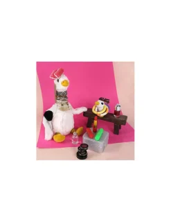 Les Deglingos Jébongou l'oie blanche maman bébé - Les Ptipotos by Déglingos