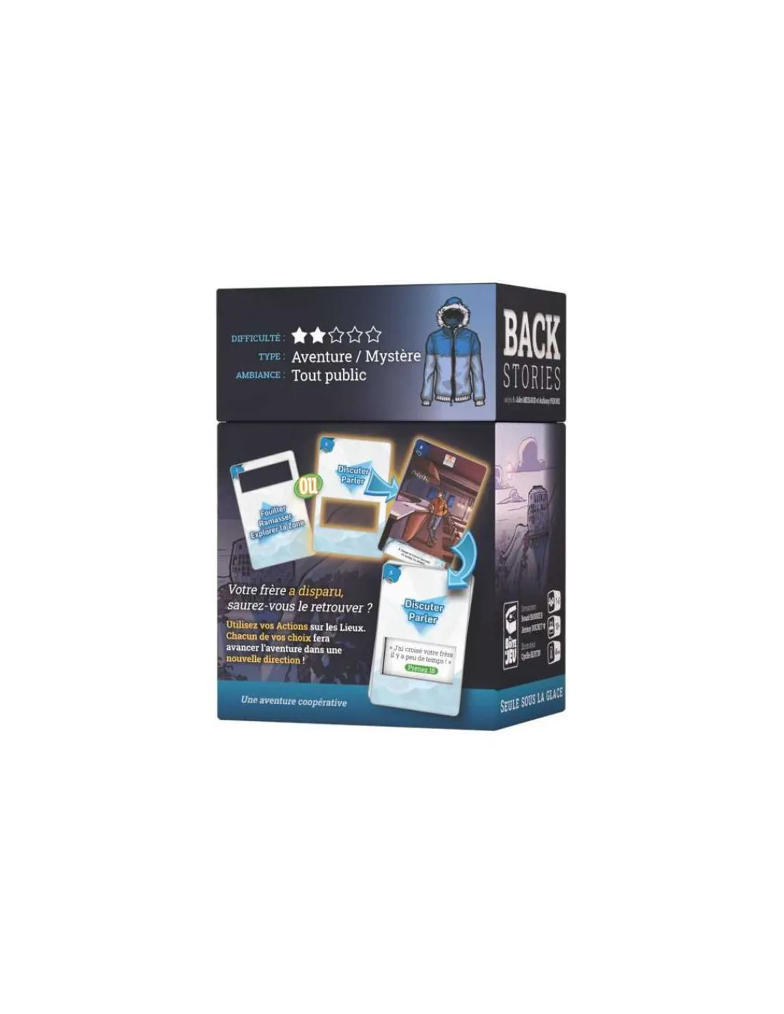 Blackrock Games Jeu Backstories : Seule sous la glace