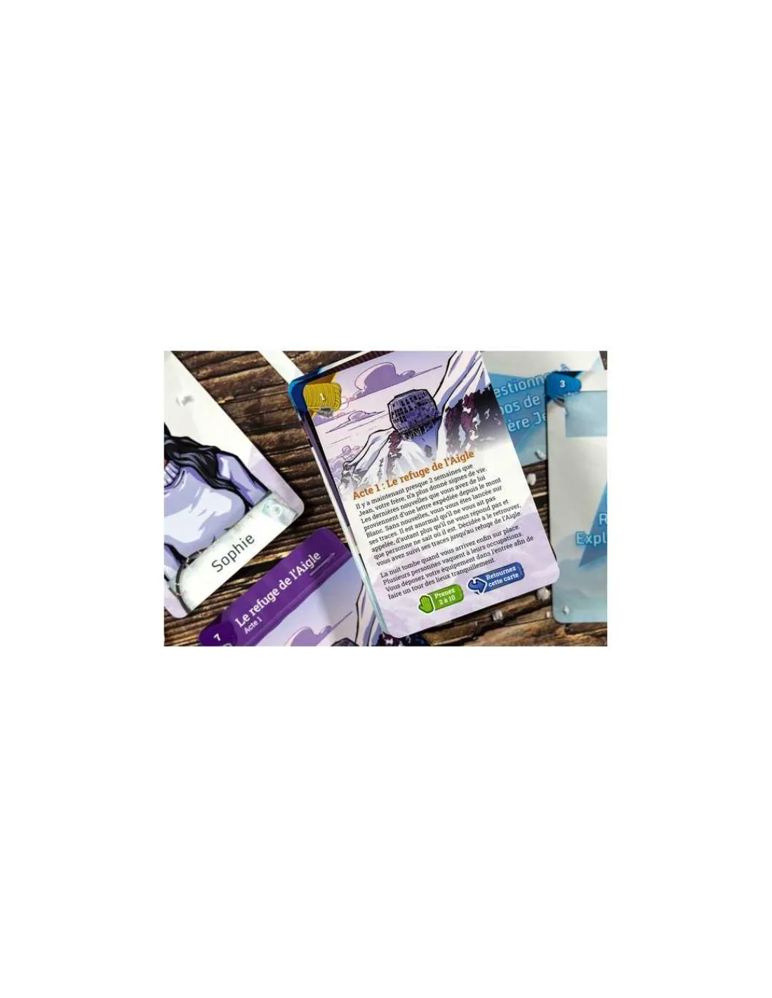 Blackrock Games Jeu Backstories : Seule sous la glace