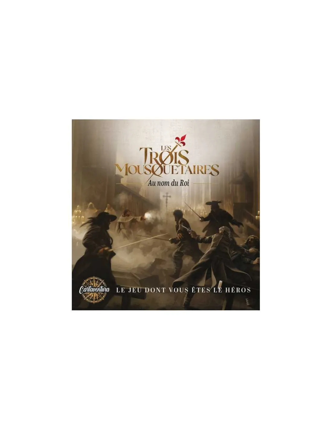 Blackrock Games Jeu Cartaventura Les 3 Mousquetaires - Au nom du Roi