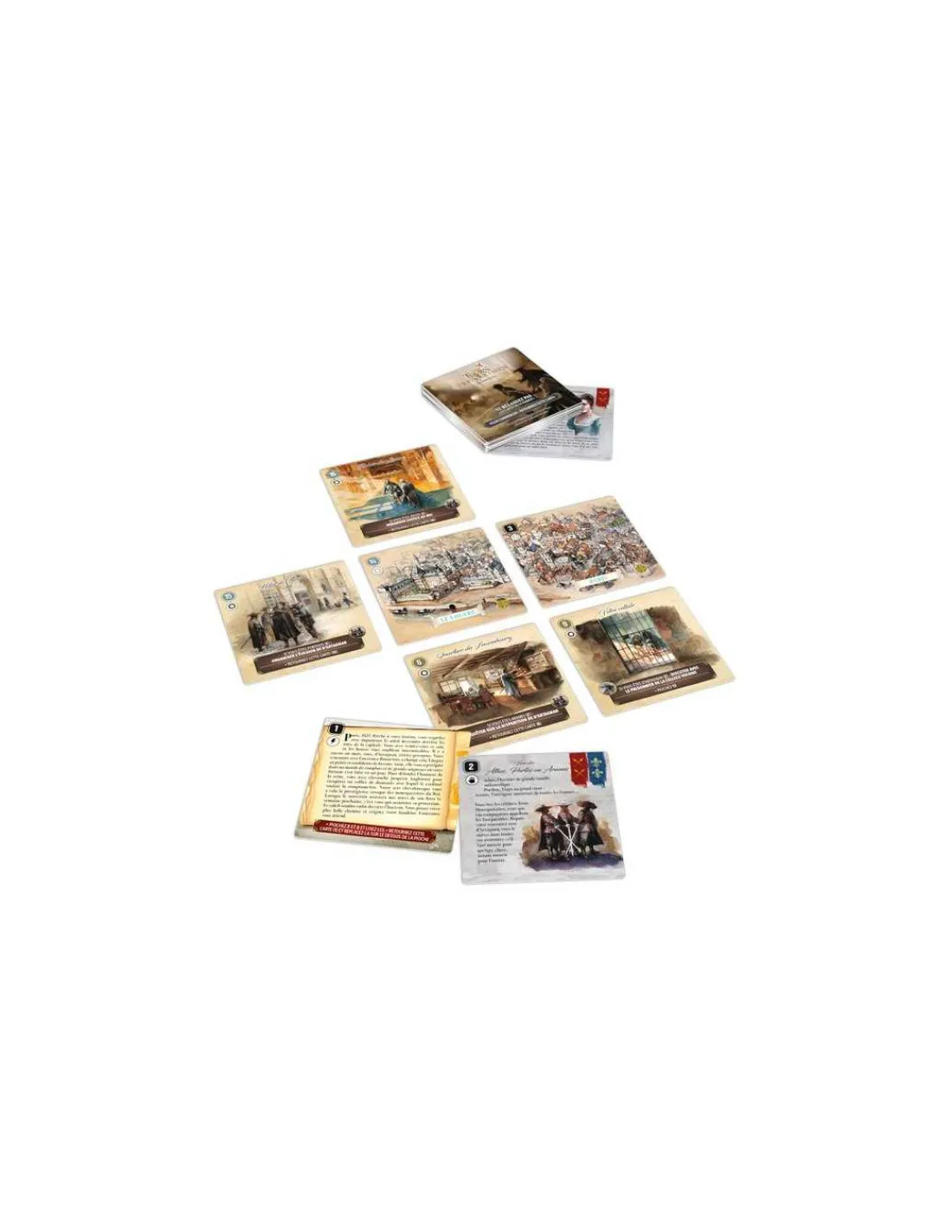 Blackrock Games Jeu Cartaventura Les 3 Mousquetaires - Au nom du Roi