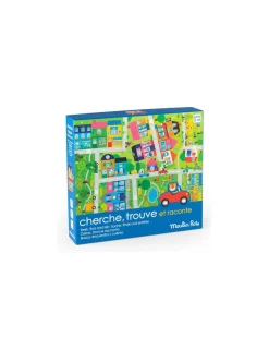 Enfant Moulin Roty Jeu Cherche, trouve et raconte Les Popipop -