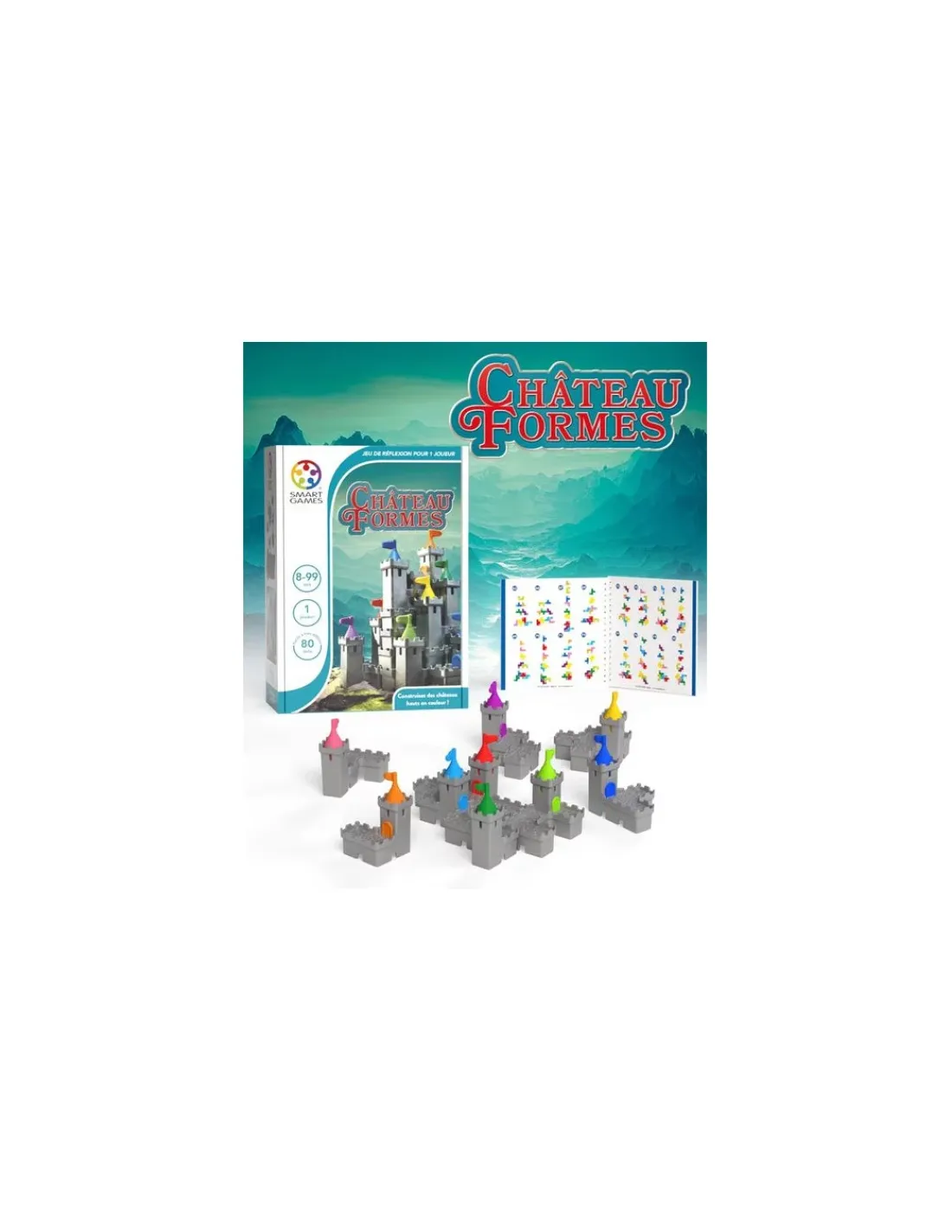 Enfant Smart games Jeu Château formes - Smartgames