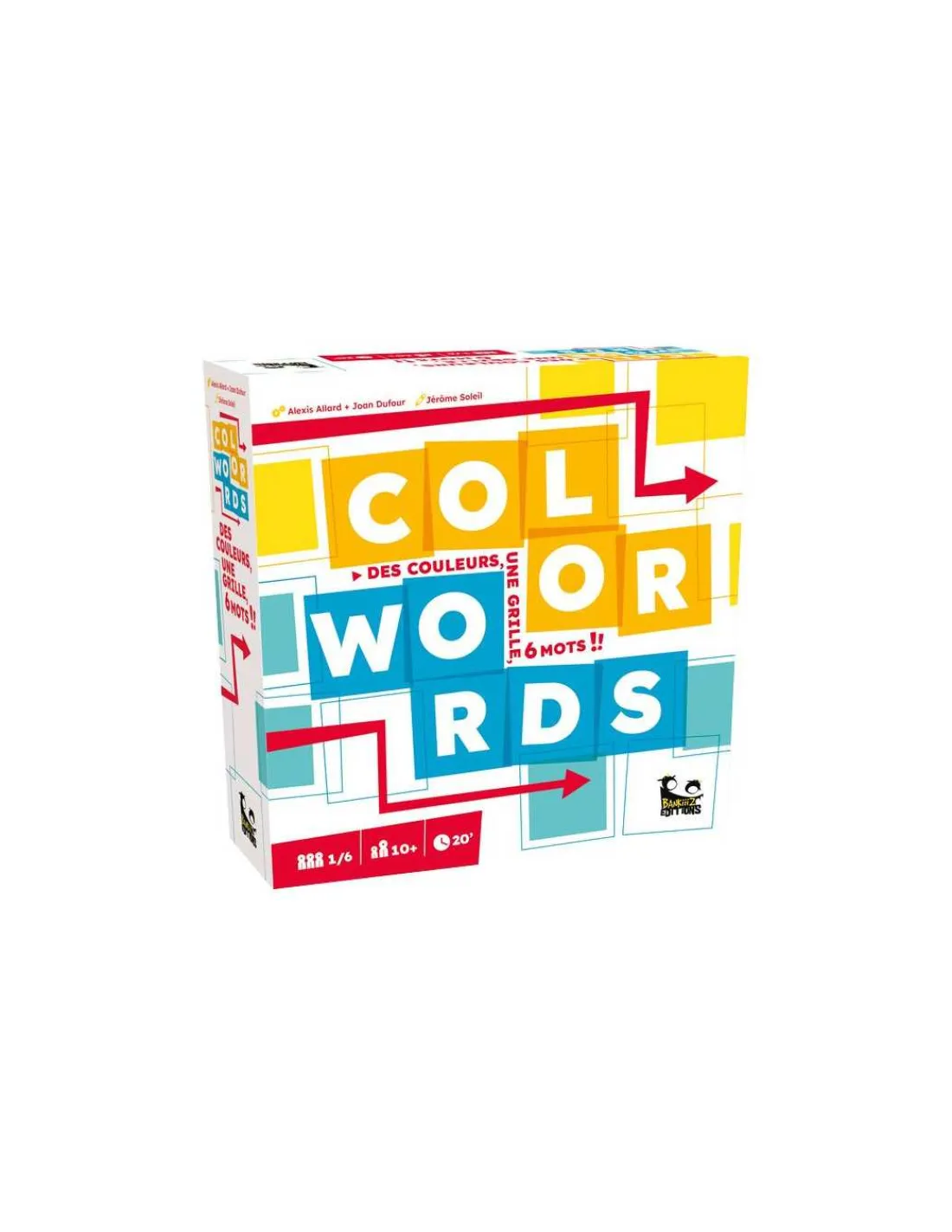 Blackrock Games Jeu Color Words