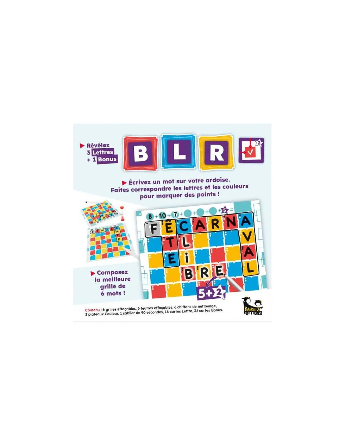 Blackrock Games Jeu Color Words