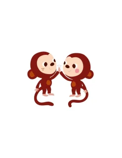 Enfant Iello Jeu Comme des petits singes - Loki