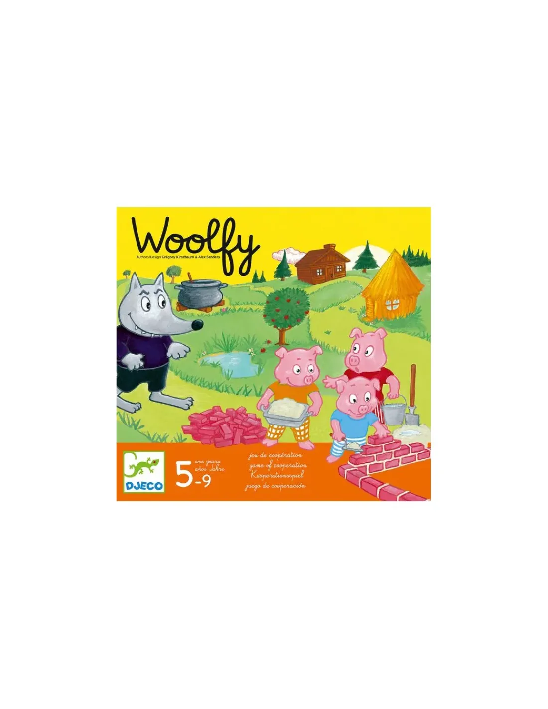 Enfant Djeco Jeu coopératif Woolfy -