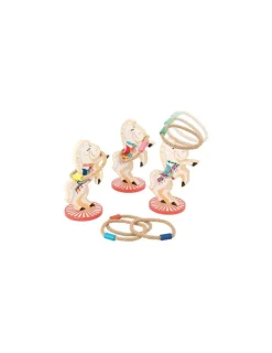 Enfant Janod Jeu d'anneaux Chevaux Applepop -