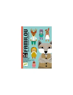 Enfant Djeco Jeu de 7 familles Familou -