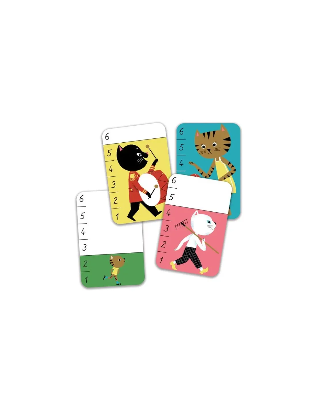 Enfant Djeco Jeu de bataille Batamiaou -