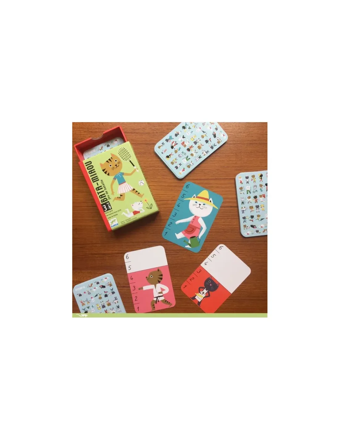 Enfant Djeco Jeu de bataille Batamiaou -