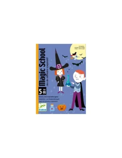 Enfant Djeco Jeu de carte Magic school -