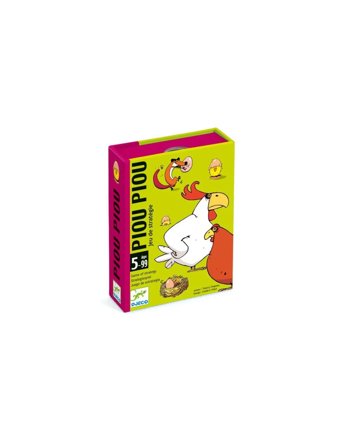Enfant Djeco Jeu de carte Pioupiou -
