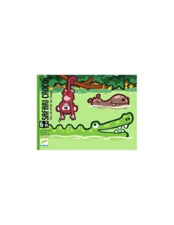 Djeco Jeu de cartes Safari croco -