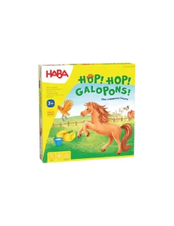 Enfant Haba Jeu de collecte Hop! Hop! Galopons -