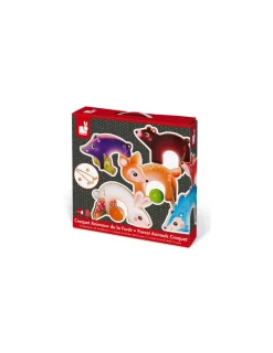Janod Jeu de croquet animaux de la forêt -