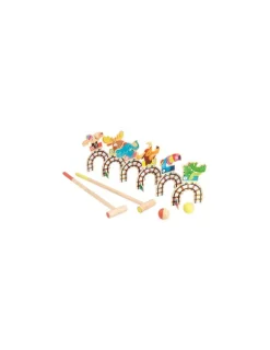 Janod Jeu de croquet Grand huit Applepop -
