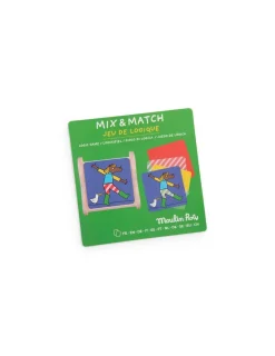 Enfant Moulin Roty Jeu de logique Mix and Match Les Loufoques -