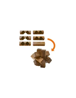 Djeco Jeu de patience casse-tête Woodix -