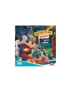 Iello Jeu Détective Charlie : Enquête au manoir - Loki