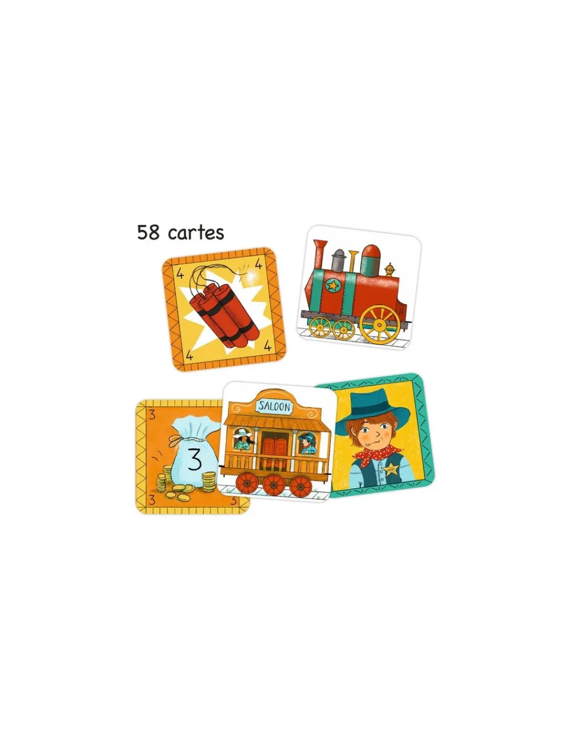 Enfant Djeco Jeu Golden train -