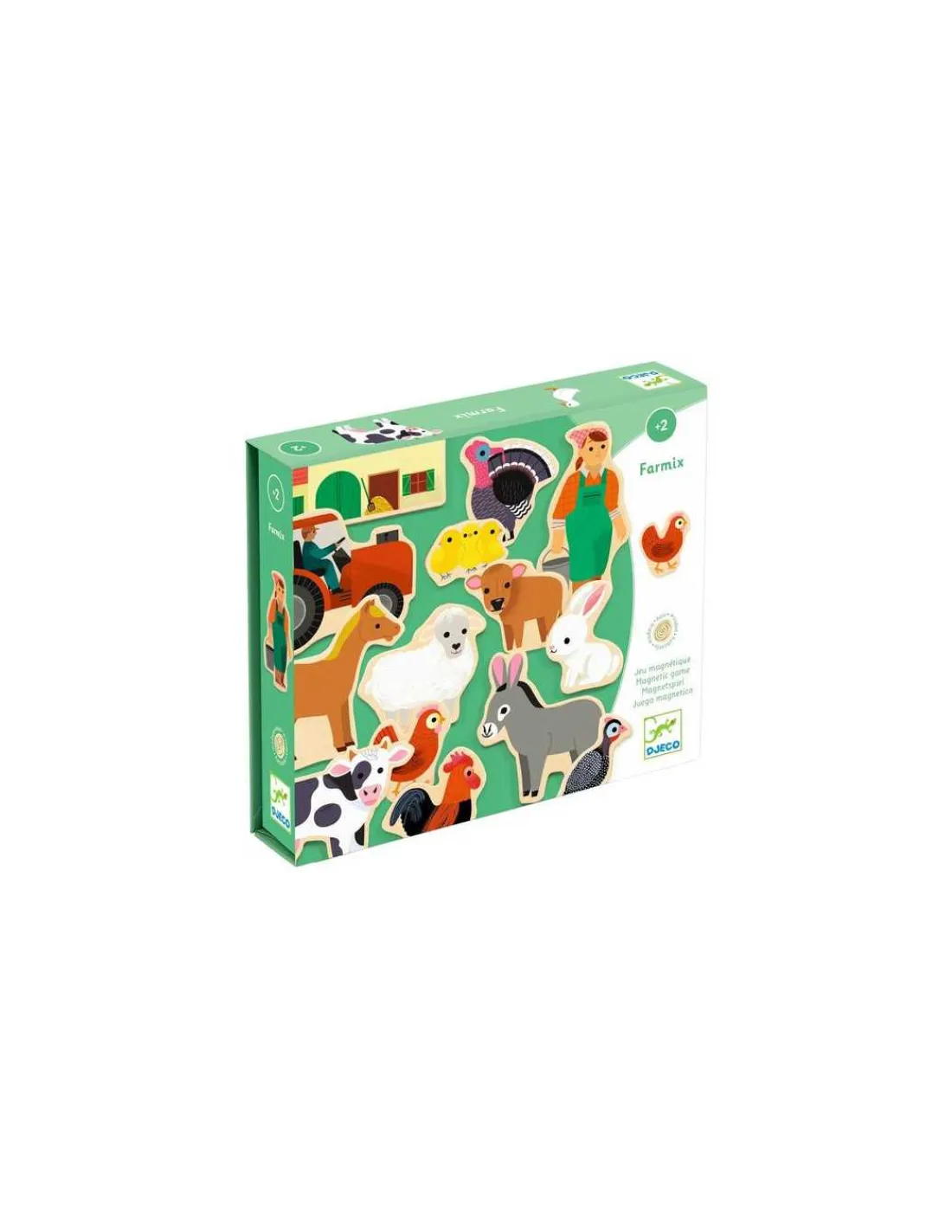Djeco Jeu magnétique Farmix -