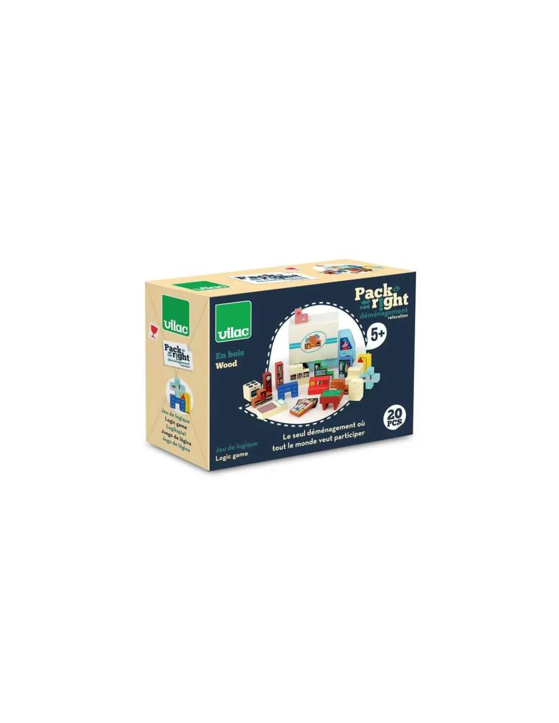 Enfant Vilac Jeu Pack it right déménagement Ingela P. Arrhenius -