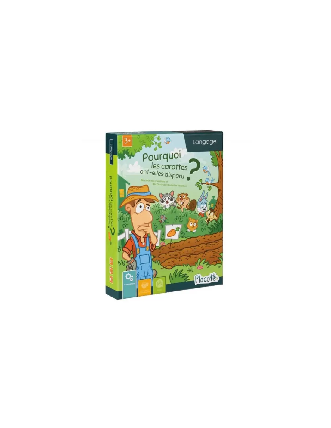 Enfant Placote Jeu Pourquoi les carottes ont-elles disparu? -