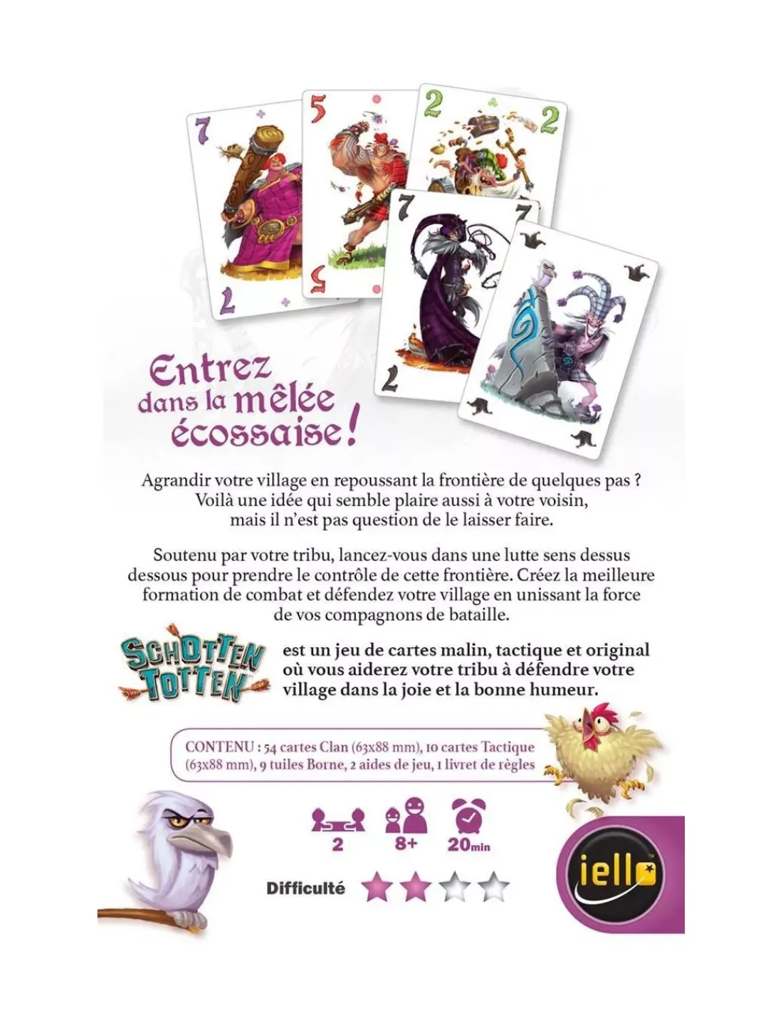 Iello Jeu Schotten totten