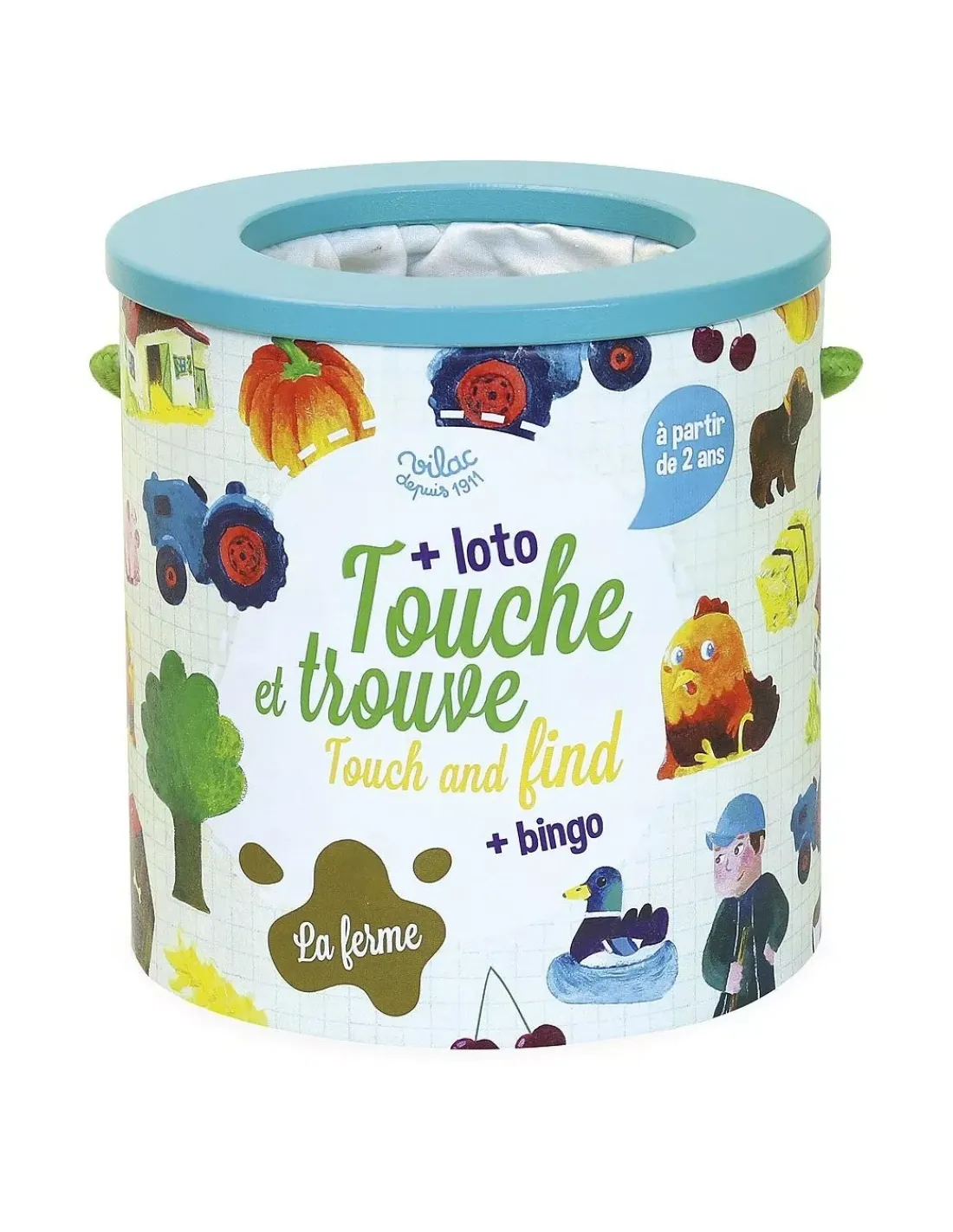 Enfant Vilac Jeu touche et trouve la ferme -