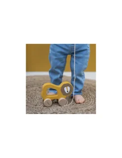 Trixie Jouet à tirer en bois Lion -