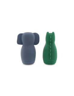 Trixie Jouets de bain Élephant et Crocodile -