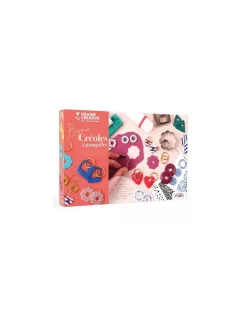 Graine Creative Kit créoles à pampilles en Fimo - Graine Créative