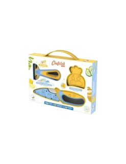Chefclub kids Kit découpe : couteau et éplucheur -