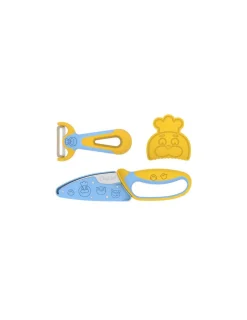 Chefclub kids Kit découpe : couteau et éplucheur -