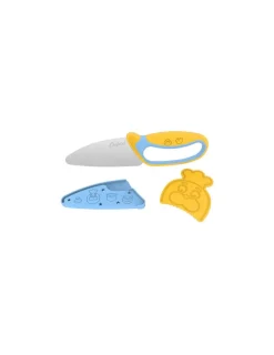 Chefclub kids Kit découpe : couteau et éplucheur -