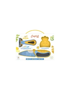 Chefclub kids Kit découpe : couteau et éplucheur -