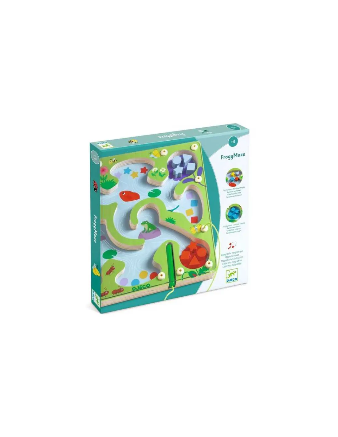 Djeco Labyrinthe magnétique Frogy Maze -