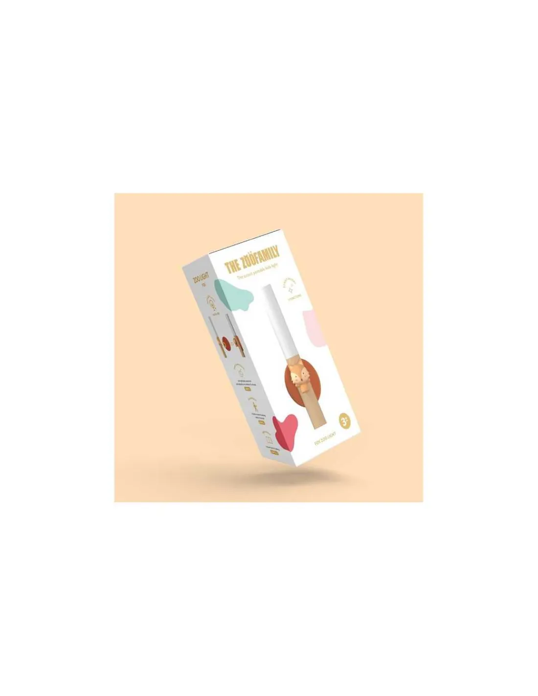 Enfant The Zoofamily Lampe 3-en-1 Zoo Light Renard -