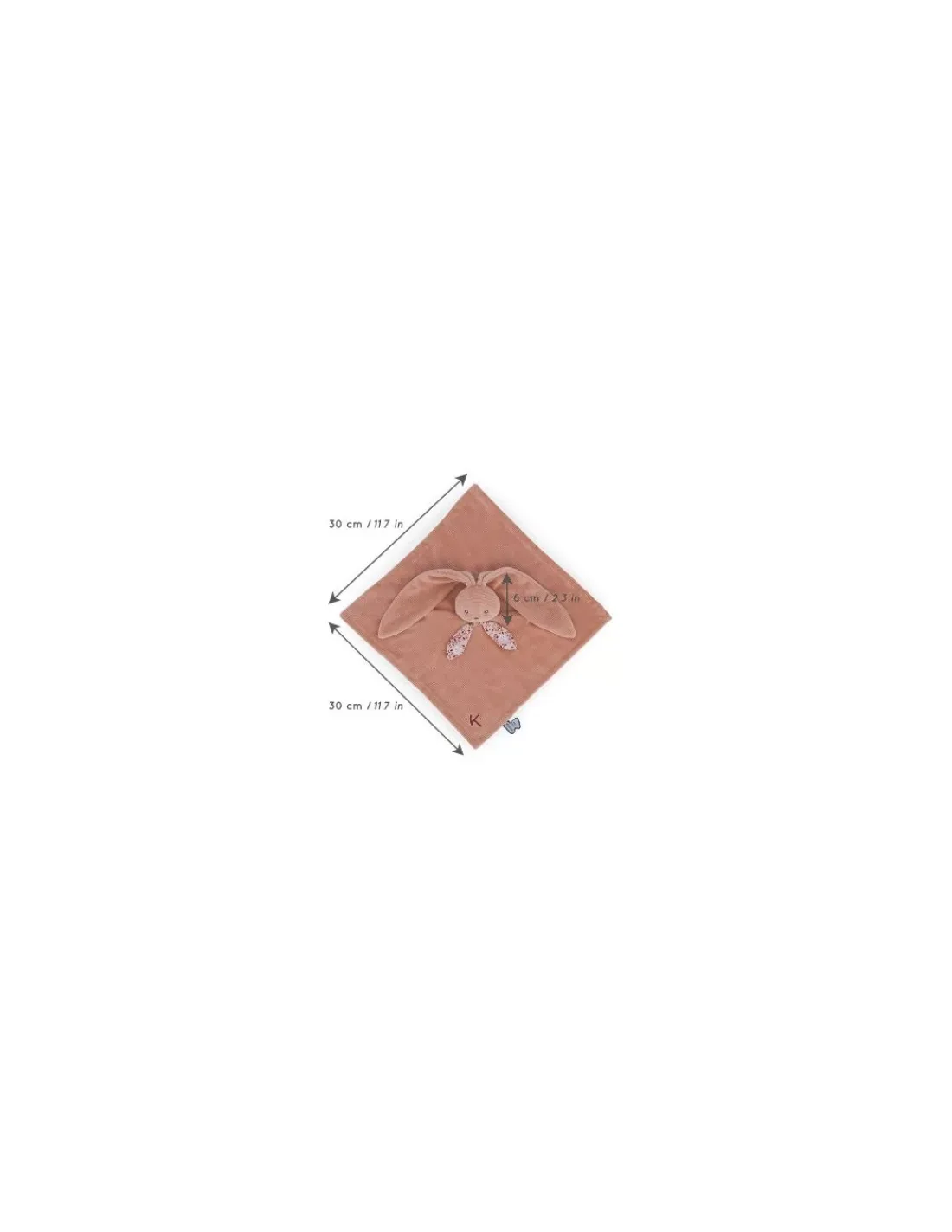 Kaloo Lapinoo doudou terracotta -